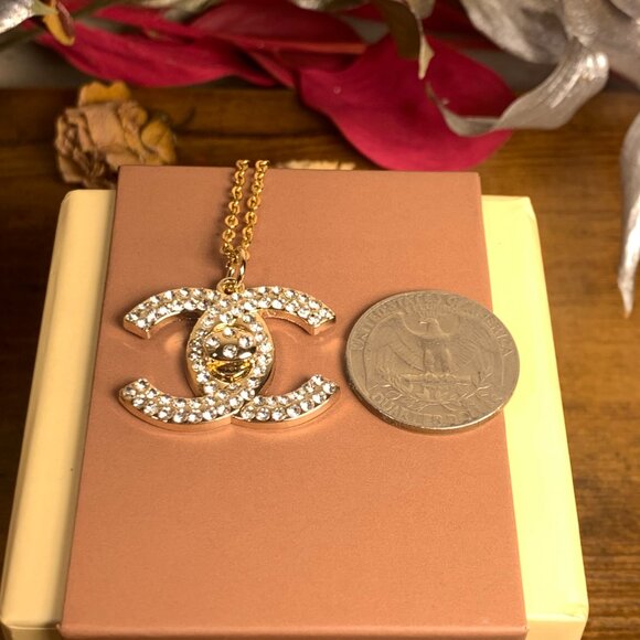 Chanel Turnlock Necklace Bag Charm - Picture 10 of 11